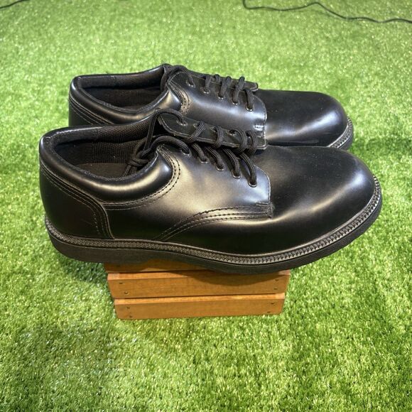 Mens State Street Safe T Step Men's Black Lace-Up Oxford Work Shoes Mens US 12 - Picture 1 of 8